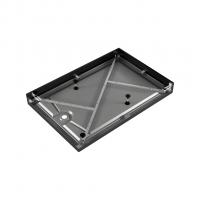 Поддон прямоугольный  1,2*0,8*0,02 "Universal PRO N"акрил d 90 (каркас+экран) выс.13 см BLACK