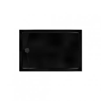 Поддон прямоугольный  1,2*0,8*0,02 "Universal PRO N"акрил d 90 (каркас+экран) выс.13 см BLACK