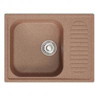 Мойка ML-GM18 КОМФОРТ с крылом, терракотовая (307), 640*490*190мм