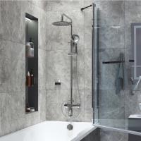 Душевая система 35к IDDIS RAYSB3Fi06 "Ray" лейка "Тропический душ", ХРОМ