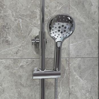 Душевая система 35к IDDIS RAYSB3Fi06 "Ray" лейка "Тропический душ", ХРОМ