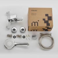 Смеситель для  ванны  35к Milardo ENJSB00M02 "Enjoy" с душ. аксессуарами  ХРОМ