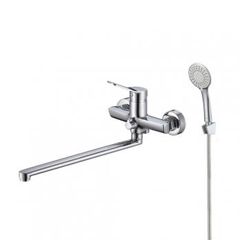 Смеситель для  ванны и раковины 35к Milardo ENJSB00M10 "Enjoy" с душ. аксессуарами  ХРОМ