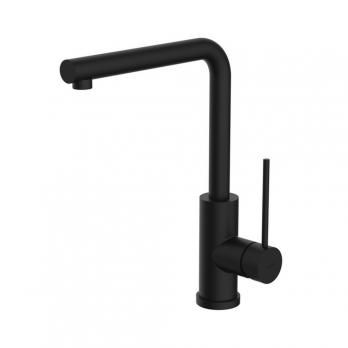 Смеситель для кухни 35к IDDIS RULBLL0i05 "Rule" высокий пов. излив, п/гайку ЧЕРНЫЙ матовый