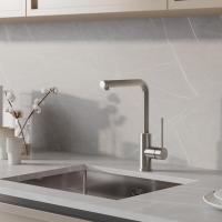 Смеситель для кухни 35к IDDIS RULSTL0i05 "Rule" высокий пов. излив, п/гайку СТАЛЬ