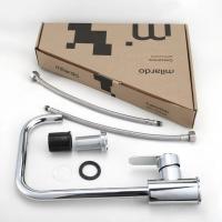 Смеситель для кухни 35к Milardo POLSBL0M05 "Poli" высокий пов. излив, п/гайку, пластик, ХРОМ