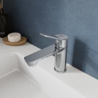 Смеситель для раковины 35к Milardo ENJSB00M01 "Enjoy" литой, п/гайку ХРОМ