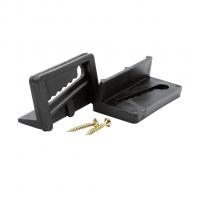 Крепеж д/накладной мойки (комплект 4шт + саморезы 4шт) в пакете на подвесе