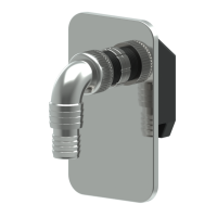 Минисифон для стиральной машины п/штукатурку (посудом.маш.) K110 хромир. пласт. UNICORN