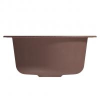 Мойкa ML-GM13 КОМФОРТ круглая, терракотовая (307), 495мм (глуб. чаши 200)