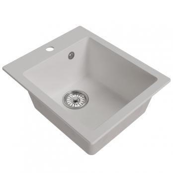 Мойка ML-GM14 КОМФОРТ ультра-белая  (341), 420*500*190мм