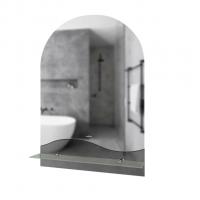 Зеркало MIXLINE "Амели" 390*585 (ШВ) с полкой (К)