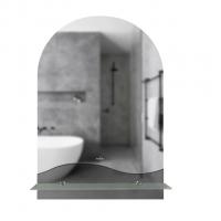 Зеркало MIXLINE "Амели" 390*585 (ШВ) с полкой (К)