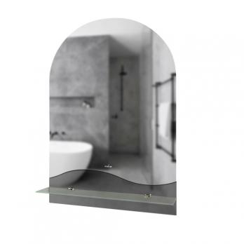 Зеркало MIXLINE "Амели" 390*585 (ШВ) с полкой (К)