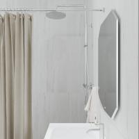 Зеркало MIXLINE "Атлант" 500*690 (ШВ) б/полки с фацетом (К)