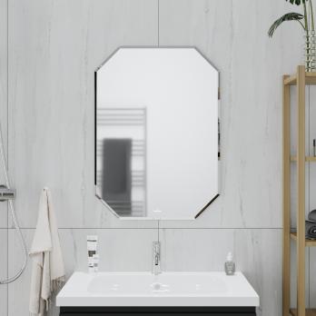 Зеркало MIXLINE "Атлант" 500*690 (ШВ) б/полки с фацетом (К)