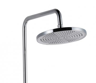 Душевая система 35к ПРОФСАН ПСМ-800-87CH клавиш. упр. лейка "Тропич. душ круг" + гигиен. лейка ХРОМ