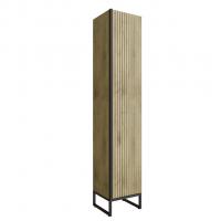 Пенал "Окленд" Дуб Мелфорд правый (350*1858*319) ЛОФТ (ПВХ)