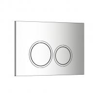 Кнопка смыва WAVE W3 универсальная ХРОМ АБС круглая