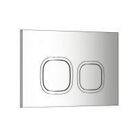 Кнопка смыва WAVE А3 универсальная ХРОМ АБС квадратная