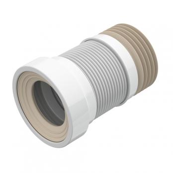 Слив для унитаза гофр. 175/275мм армированный AGT275-АК САНДЕСАНТ