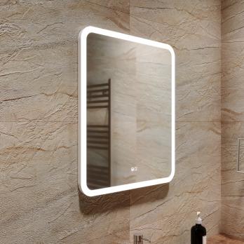 Зеркало MIXLINE "Стив-2" 600*700 (ШВ) сенсорный выключатель, светодиодная подсветка + подогрев