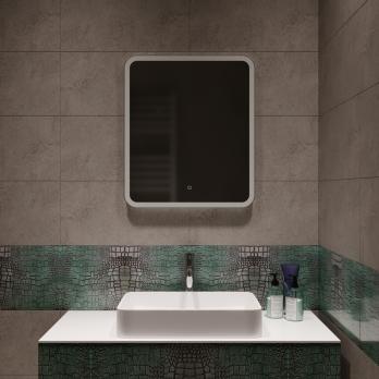 Зеркало MIXLINE "Стив" 600*700 (ШВ) сенсорный выключатель, светодиодная подсветка