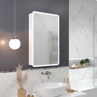 Зеркальный шкаф MIXLINE "Сканди" 500*800 (ШВ) универсал., сенсорный выкл., светодиодная подсветка