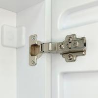 Зеркальный шкаф MIXLINE "Сканди" 800*800 (ШВ) 2 створки, универ. датчик движения,свет. подсветка