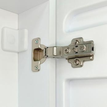 Зеркальный шкаф MIXLINE "Сканди" 800*800 (ШВ) 2 створки, универ. датчик движения,свет. подсветка