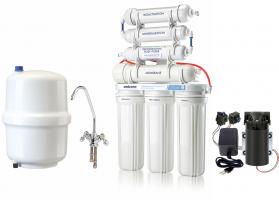 Обратноосмотическая система с помповым блоком UNICORN (FRO_7P)