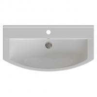 Раковина накладная "Best-85" белая, без кроншт (Sanita Luxe)