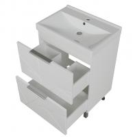 Тумба д/ванной "Гранд-60"  под раковину Fest-60 (Sanita Lux) (ПВХ)