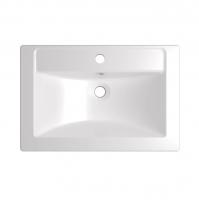 Раковина накладная "МАРГО-60" белая (MIXLINE)