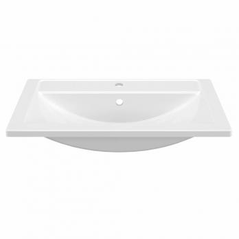 Раковина накладная "МАРГО-80" белая (MIXLINE)