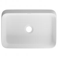Раковина накладная на столешницу WAVE City 550*390*120 ш*г*в без перелива,белый,прямоуг