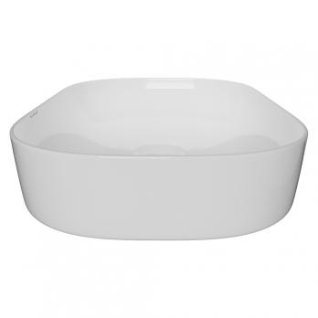 Раковина накладная на столешницу WAVE Slim 600*400*145 ш*г*в без перелива,белый,прямоуг