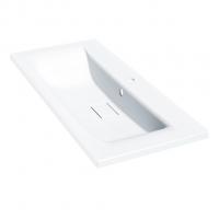 Раковина накладная "НЕЛЛИ-100" белая (MIXLINE)