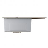 Мойка настол.монтаж 60х50 (3,0) лев. вып 3 1/2  MIXLINE PRO 20см с сифоном (бронза)