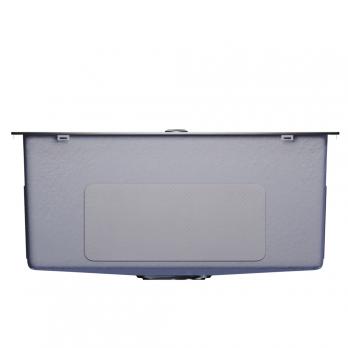 Мойка настол.монтаж 53х43 (3,0) вып 3 1/2  MIXLINE PRO 22см с сифоном (сатин НАНО декор)