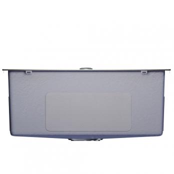 Мойка настол.монтаж 60х45 (3,0) вып 3 1/2  MIXLINE PRO 22см с сифоном (сатин НАНО декор)