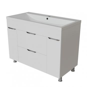 Тумба д/ванной "ЭТЬЕН-90" под раковину Нелли-90 (MIXLINE) (ПВХ)