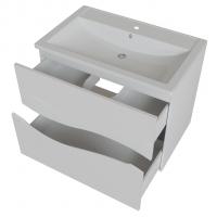 Тумба д/ванной "Лайф-70" подвесная  под раковину Марго-70 (MIXLINE) (ПВХ)