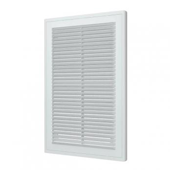 Решетка вент. 200*300 2030Р ж/наклонные с сеткой, разъемная ERA