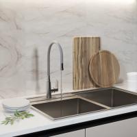 Излив для см кухня ГИБКИЙ серый (для смесителей MIXLINE MLSS36-09)