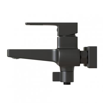 Смеситель для ванны 35k MIXLINE ML34-01 "Solo Black" ЧЕРНЫЙ