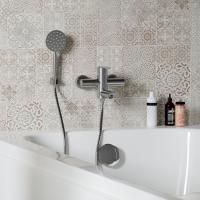 Смеситель для ванны 35k MIXLINE MLSS32-01 "Stainless" НЕРЖ