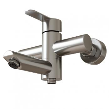 Смеситель для ванны 35k MIXLINE MLSS32-01 "Stainless" НЕРЖ