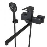 Смеситель для ванны и раковины 35k MIXLINE ML34-02 "Solo Black" ЧЕРНЫЙ