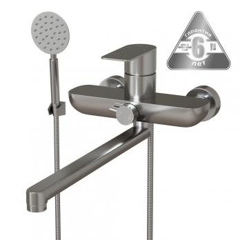 Смеситель для ванны и раковины 35k MIXLINE MLSS-021 НЕРЖ